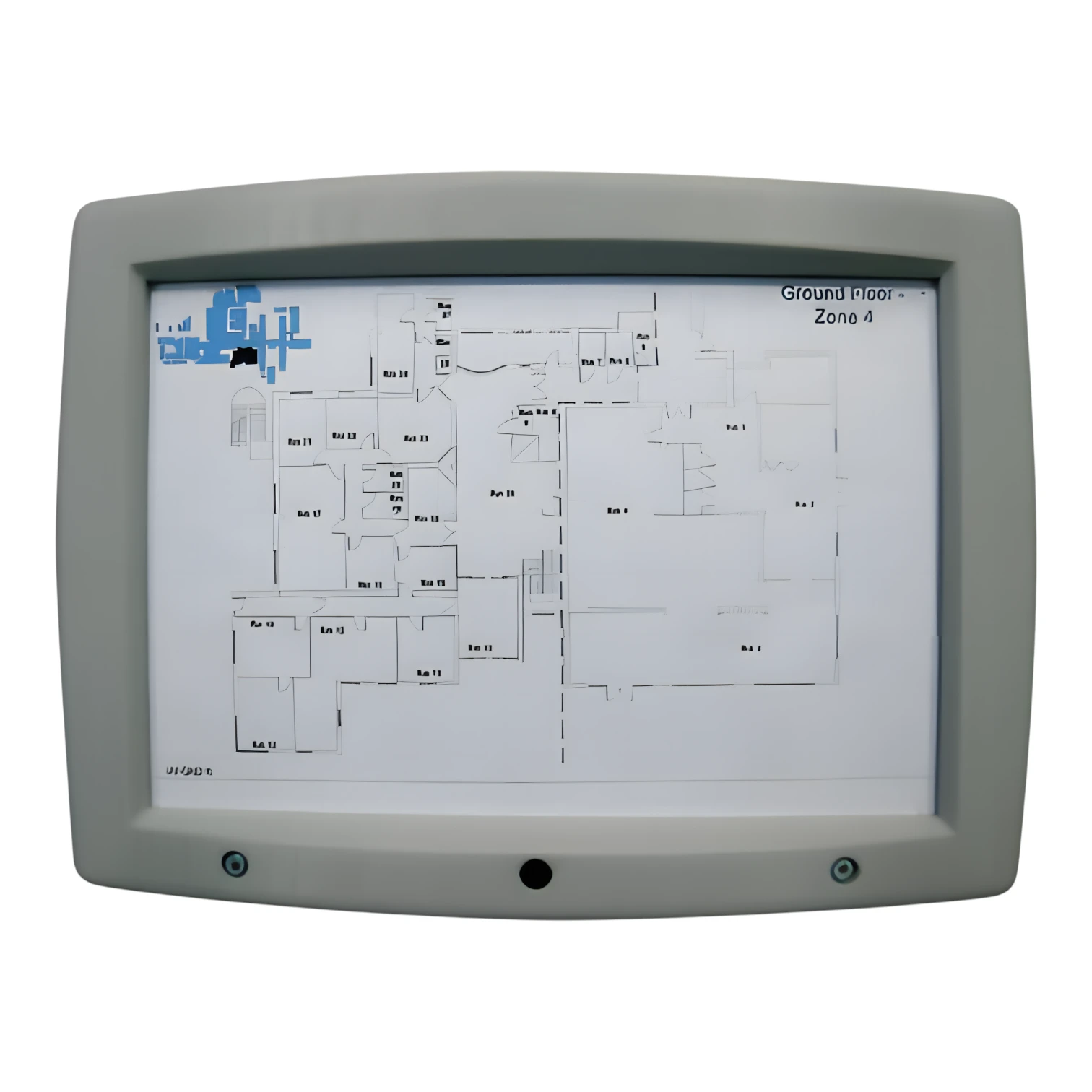 A3 Zonal and Graphic Mimic BS & EN Compatible Supplied in Grey.