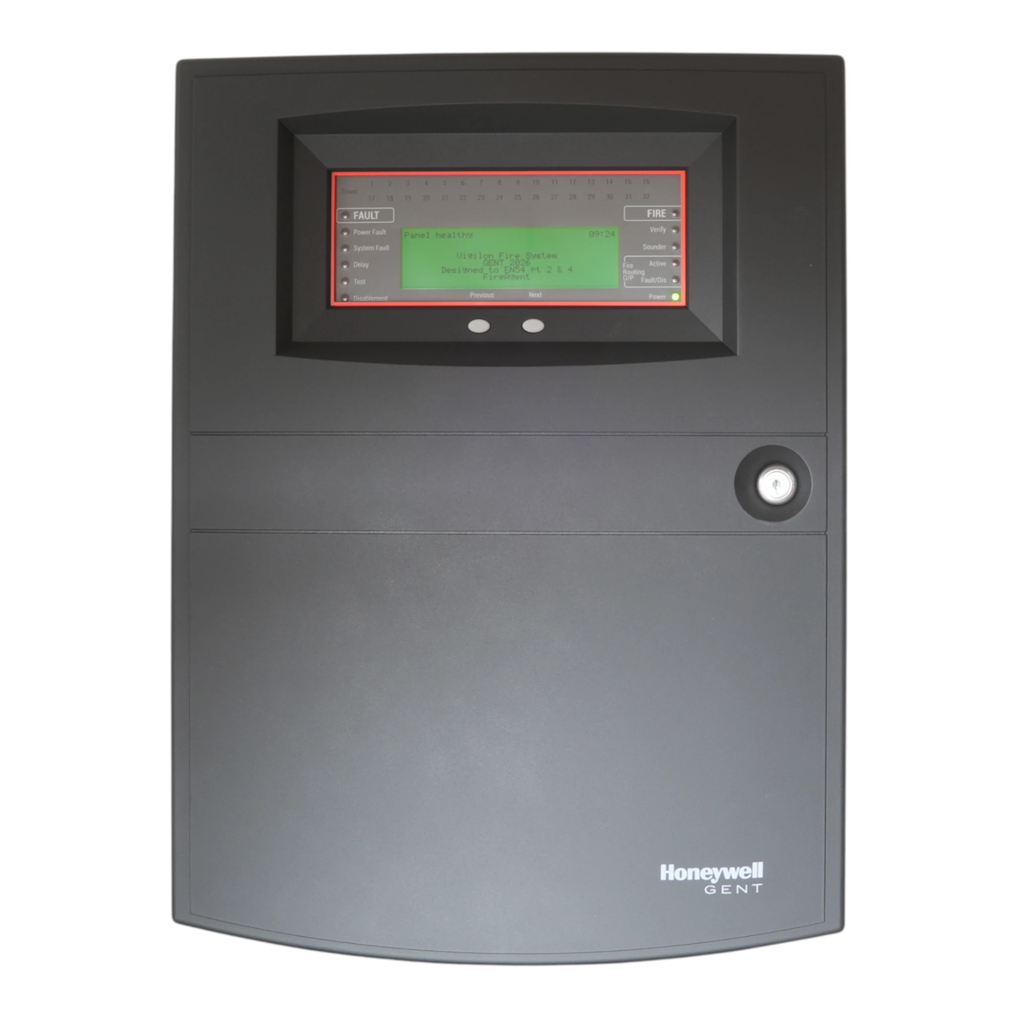 1 to 4 Loop Vigilon Plus Control Panel c/w 1 loop card & supplied in Black.
Batteries not included - requires 2 x 4015-602-YFR (Power Sonic Flame Retardant 12V 21Ah) to meet compliance regulations.