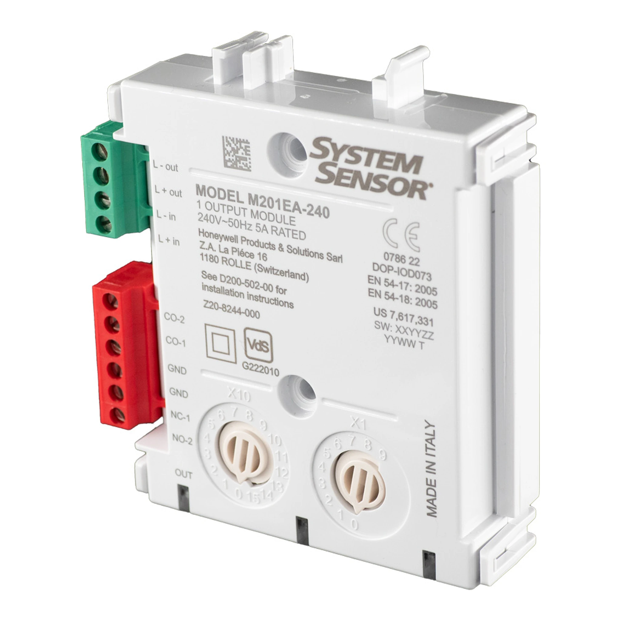Output Control Module System Sensor Protocol.
