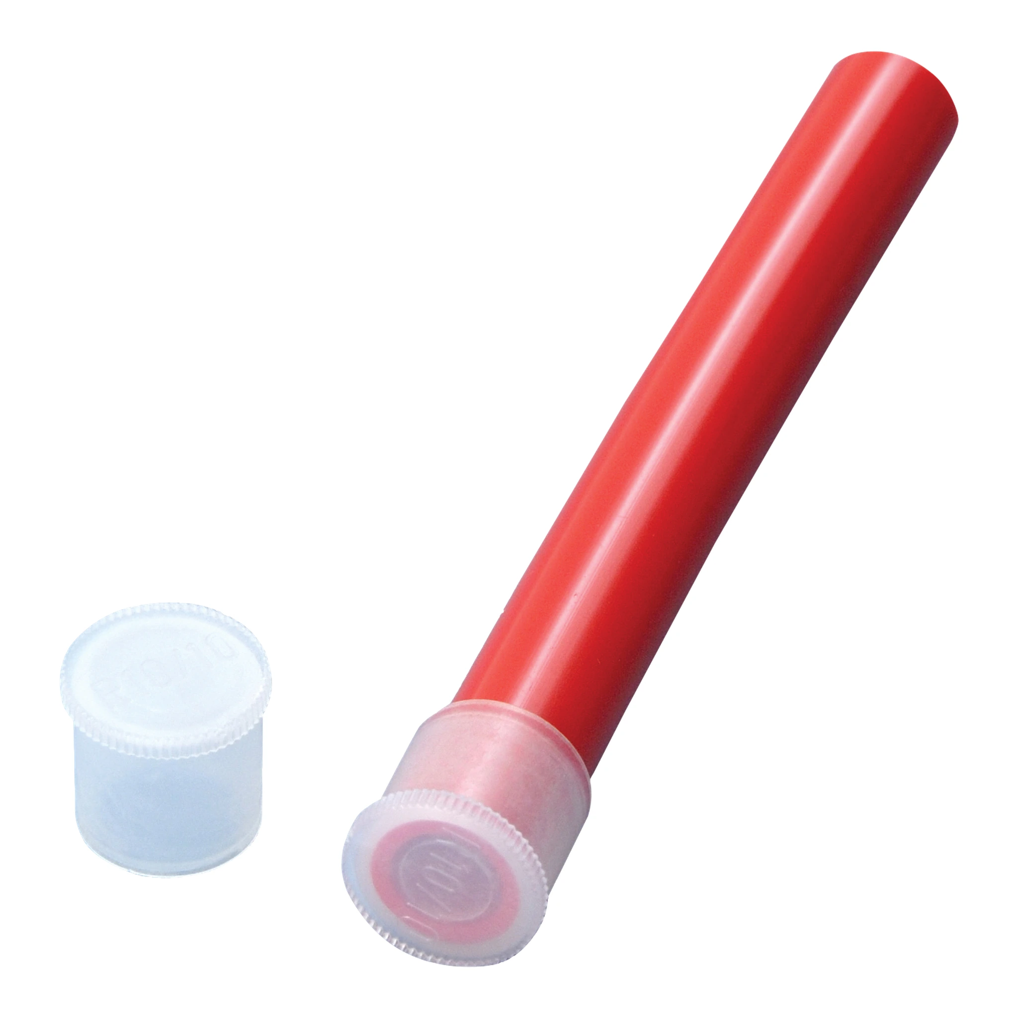 10mm OD Clear DISCRETE END CAP PK10