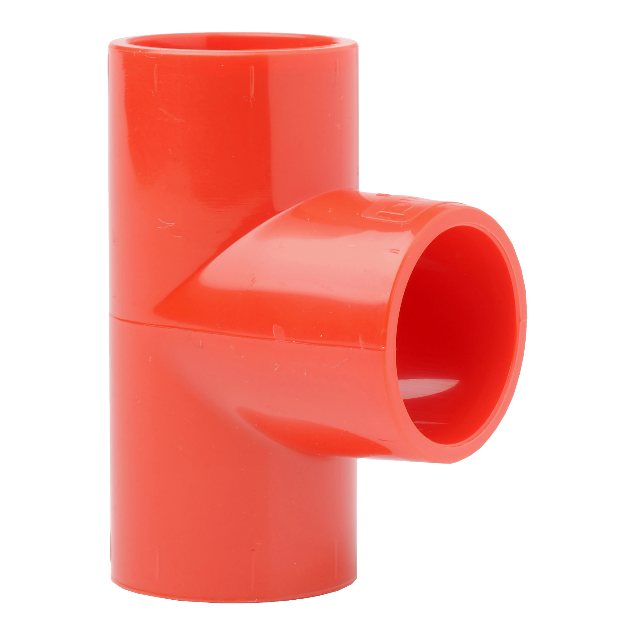 25mm ABS Equal Tee PK10 RED