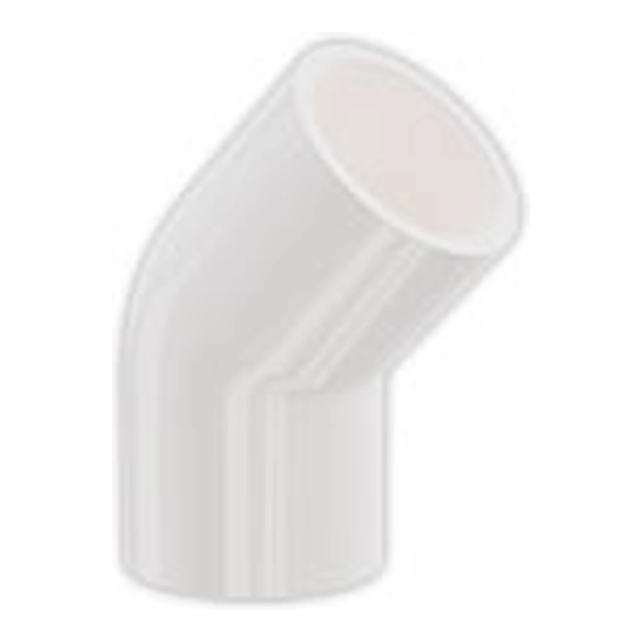 25mm ABS 45 Degree Elbow PK10 WHITE
