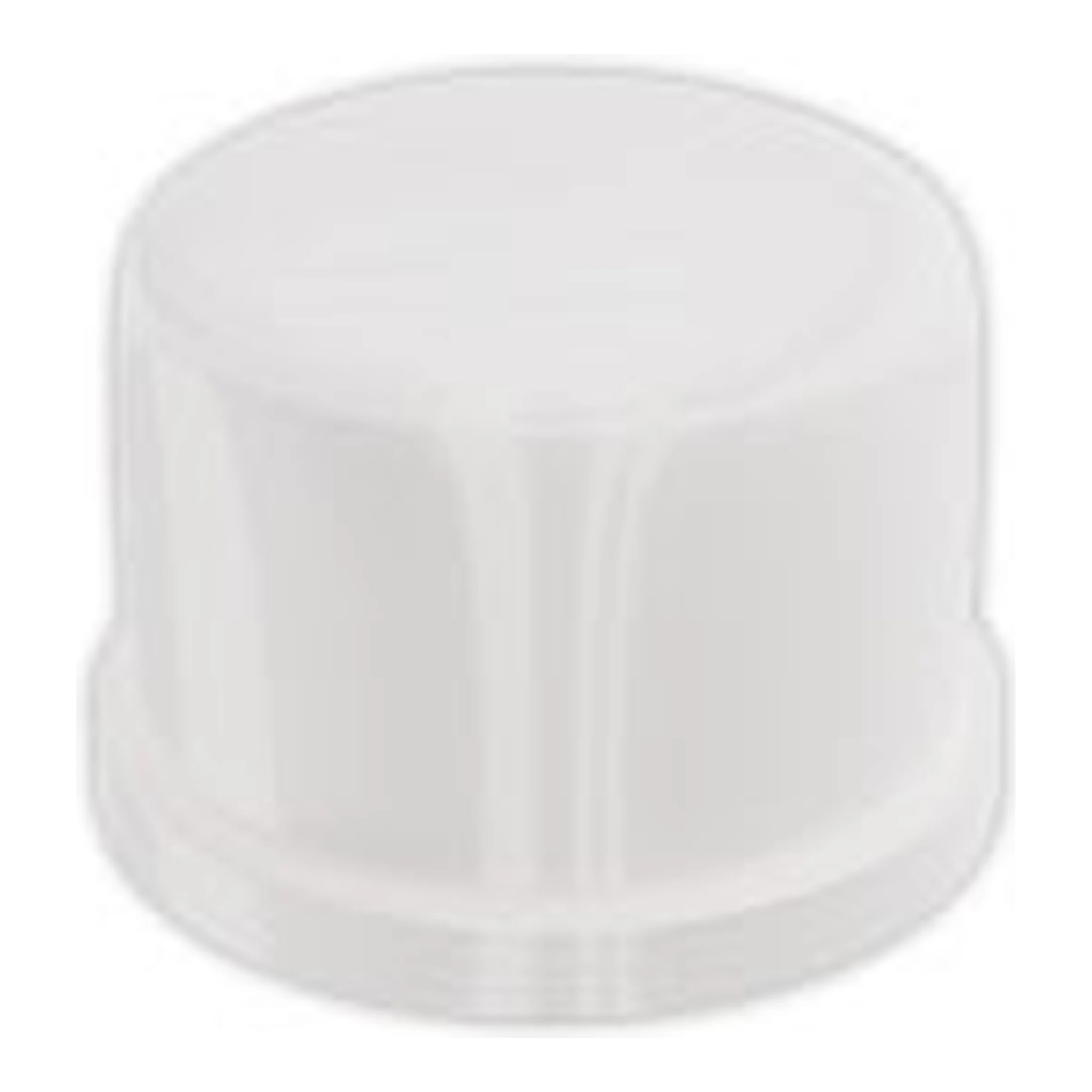 25mm ABS End Cap PK10 WHITE