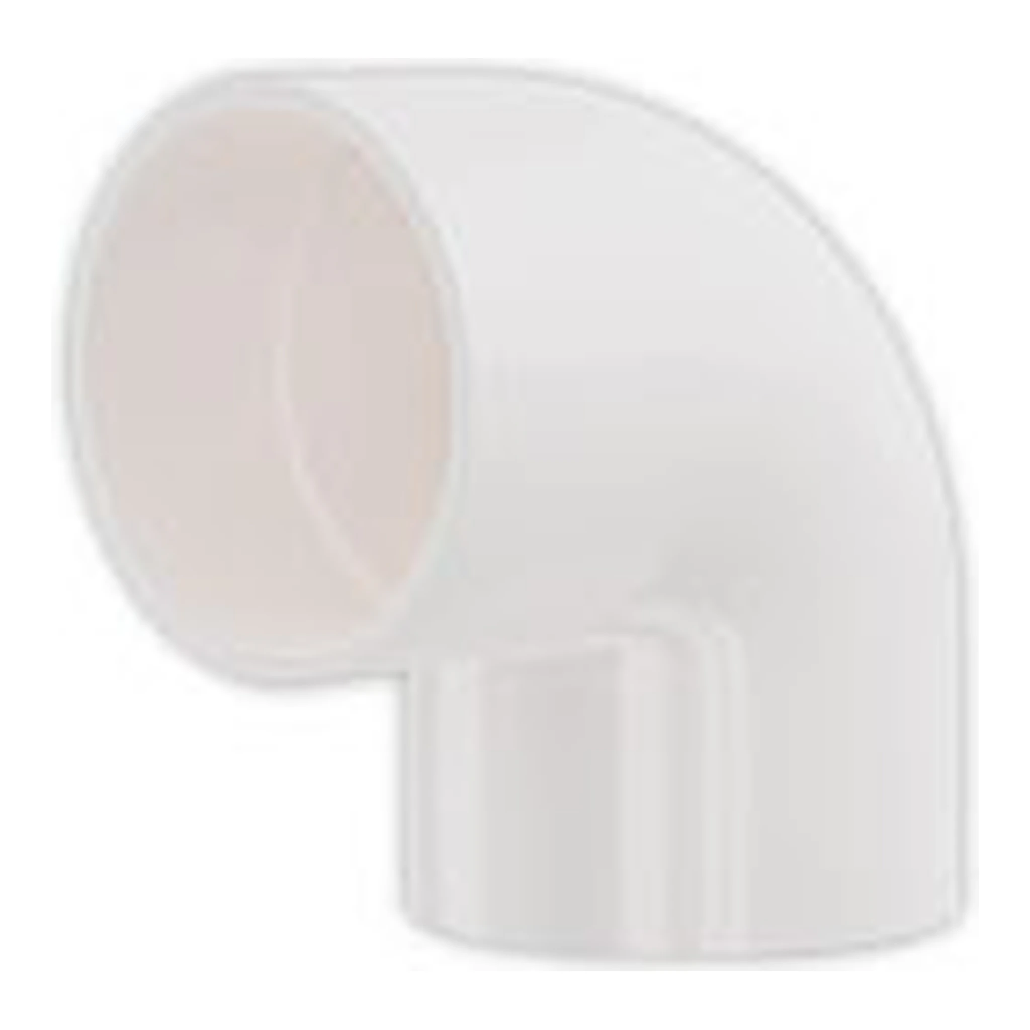 25mm ABS 90 Degree Elbow PK10 WHITE