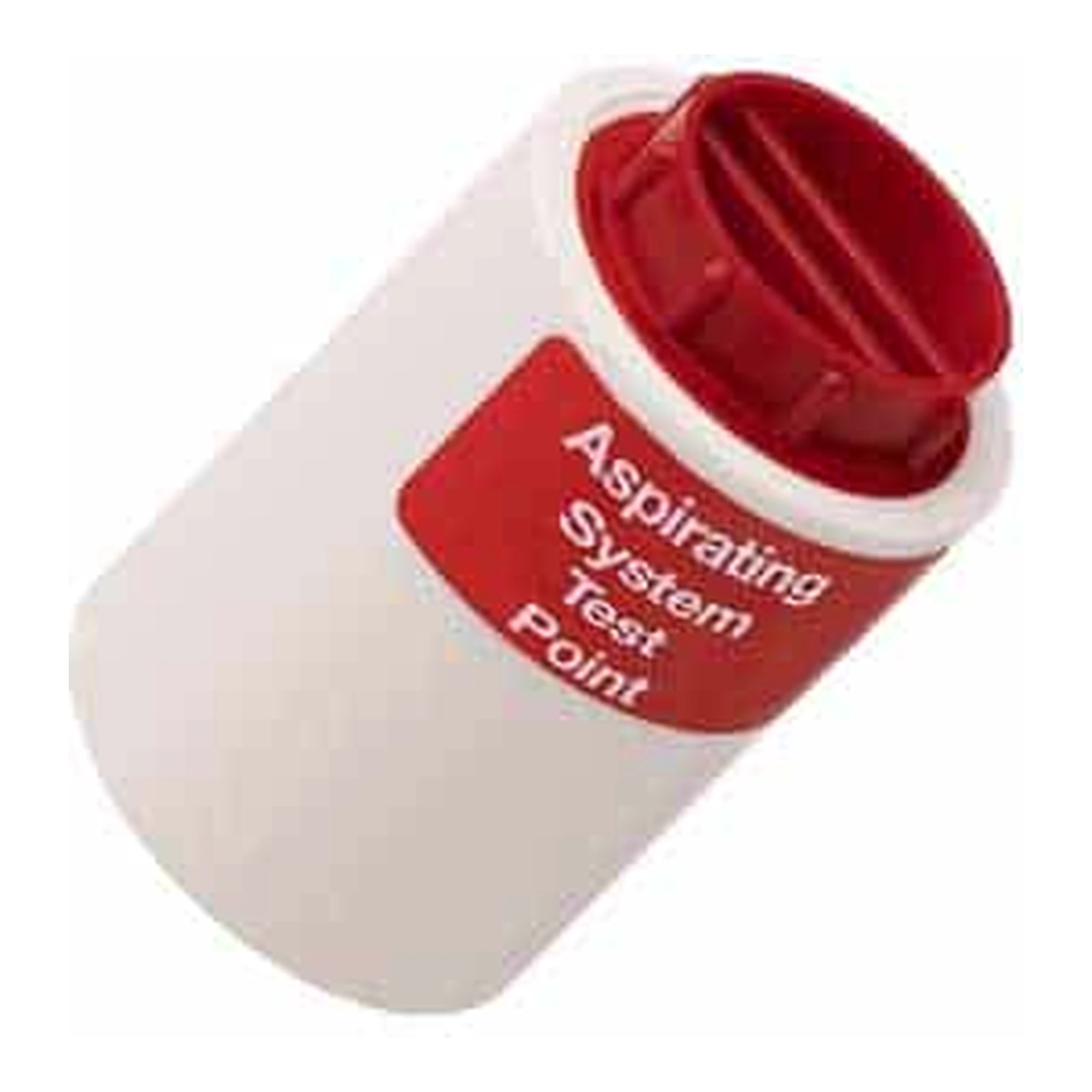 25mm ABS End Cap Test Point PK10 WHITE